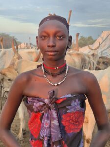 Pietų Sudanas dinka gentis