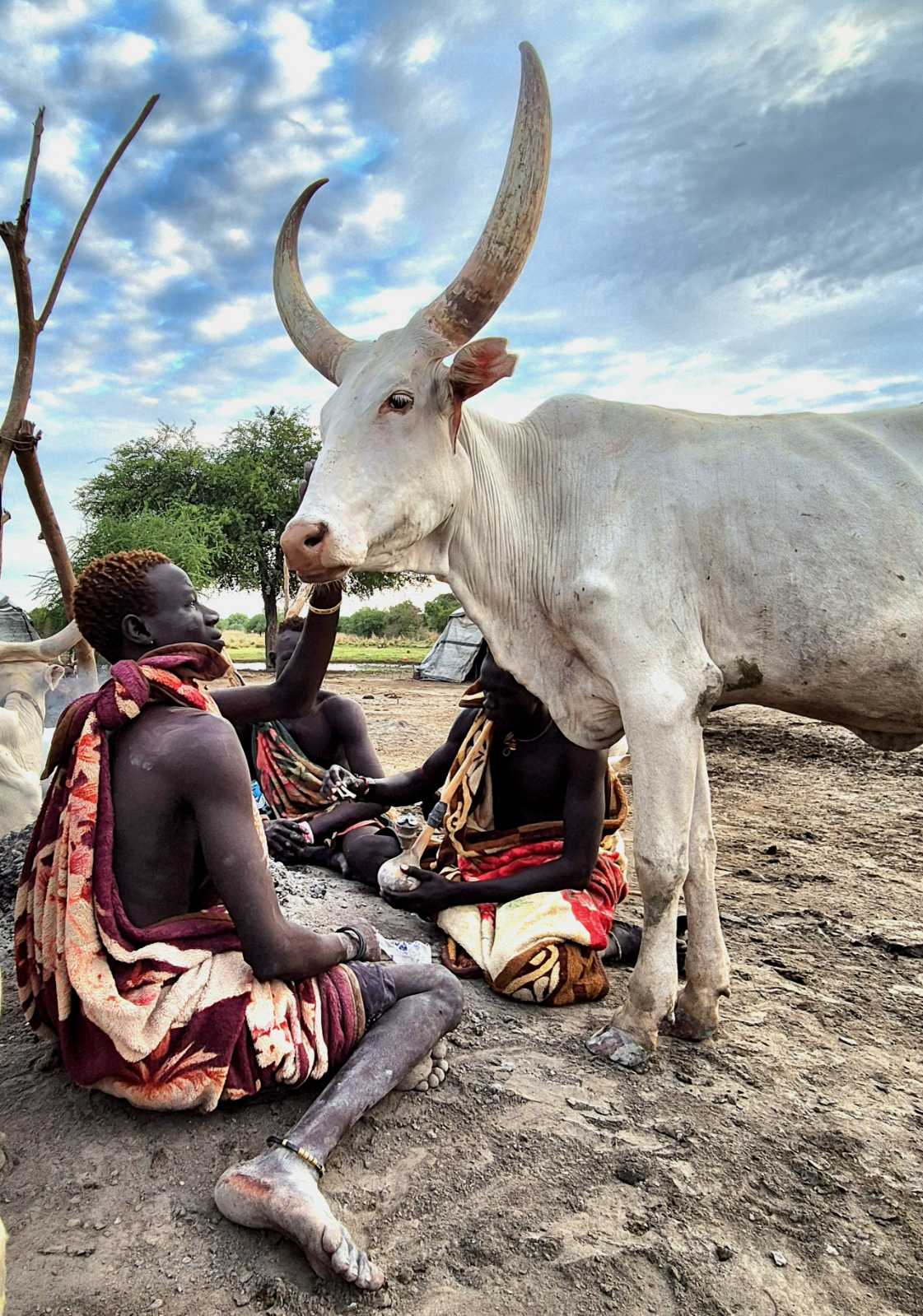 Pietų Sudanas dinka gentis